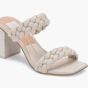 Dolce Vita Cream Braided Heels